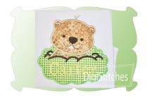 Groundhog Boy Applique | Machine Embroidery Designs by JuJu