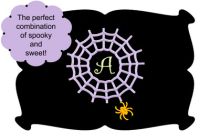 Spider Web Monogram