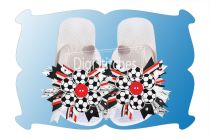 Soccer Flowers In The Hoop | Machine Embroidery Designs by JuJu