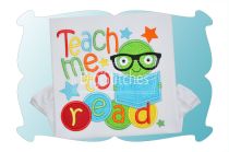 Teach Me To Read | Machine Embroidery Designs by JuJu