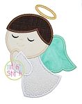 Angel Boy Applique | Machine Embroidery Designs by JuJu