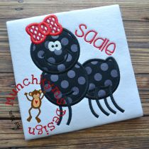 Ant Bow | Machine Embroidery Designs by JuJu