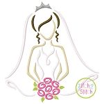Bride Bodice Embroidery | Machine Embroidery Designs by JuJu