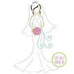 Bride Embroidery | Machine Embroidery Designs by JuJu