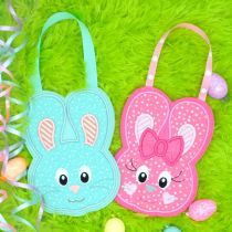 In The Hoop Easter Treat Bags Set 1 | Machine Embroidery Designs by JuJu