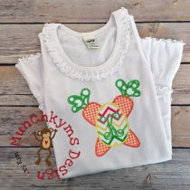 Carrot Monogram Frame | Machine Embroidery Designs by JuJu