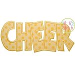 CHEER Applique | Machine Embroidery Designs by JuJu