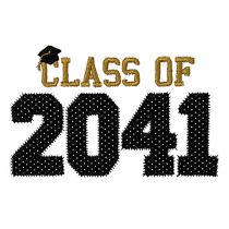 Class of 2041 Applique Design Set | Machine Embroidery Designs by JuJu