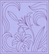 Fancy Flowers Quilt Blocks 2 | Machine Embroidery Designs by JuJu