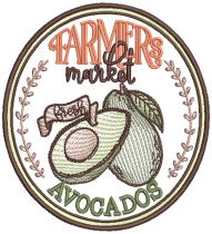 Farmers Market 1 | Machine Embroidery Designs by JuJu