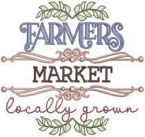 Farmers Market 2 | Machine Embroidery Designs by JuJu