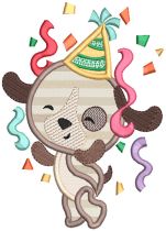 Festive Birthday Animals