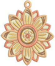 Free Standing Lace Flowers 3 | Machine Embroidery Designs by JuJu