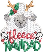 Funny Christmas Sayings Machine Embroidery Designs by JuJu