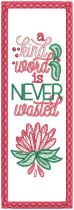 ITH Bookmarks Set 15 | Machine Embroidery Designs by JuJu