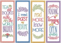ITH Bookmarks Set 7 | Machine Embroidery Designs by JuJu