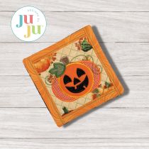 ITH Jack O Lantern Pot Holder
