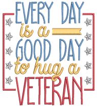 Military Veteran Word Art Machine Embroidery Designs by JuJu