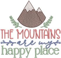 Mountain Life Word Art 3