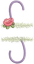 Natalie Alphabet | Machine Embroidery Designs by JuJu