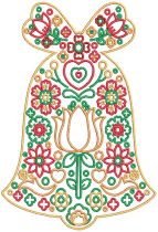 Scandinavian Christmas 3 Digital Embroidery Designs by JuJu