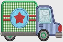 Things That Go 1 Digital Machine Embroidery Designs by JuJu