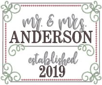 Wedding Templates 2 Machine Embroidery Designs by JuJu