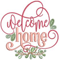 Welcome Signs 5 | Machine Embroidery Designs by JuJu