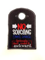 ITH Doorknob Hangers Set 5 | Machine Embroidery Designs by JuJu