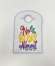 ITH Doorknob Hangers Set 1 | Machine Embroidery Designs by JuJu