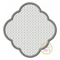 Itch 2 Stitch Elegant Scroll Frame Motif Digital Embroidery Machine Designs by JuJu