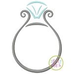 Engagement Ring Embroidery | Machine Embroidery Designs by JuJu