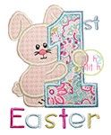 First Easter Applique | Machine Embroidery Designs by JuJu