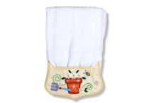 ITH Potted Plant Wrap Around Towel Topper | Machine Embroidery Designs by JuJu