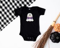 Ghost Bow Tie Applique