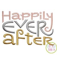 Happily Ever After Embroidery | Machine Embroidery Designs by JuJu