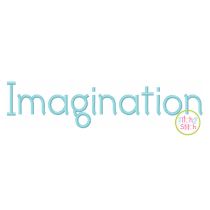 Imagination Embroidery Font | Machine Embroidery Designs by JuJu