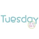 dpTuesday Embroidery Font | Machine Embroidery Designs by JuJu