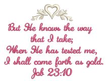 Job 23:10