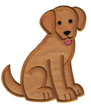 Top Dog Applique Set 2 Machine Embroidery Designs by JuJu