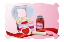 Valentine's Day Play Food Cookies | Machine Embroidery Designs by JuJu