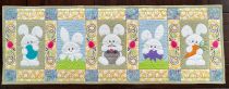 ITH Easter Bunnies Table Runner | Machine Embroidery Designs by JuJu