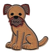 Top Dogs Applique Set 1 Machine Embroidery Designs by JuJu
