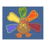 Thanksgiving Applique Machine Embroidery Designs by JuJu  