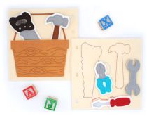 Busy Book Page Tool Box Deluxe | Machine Embroidery Designs by JuJu