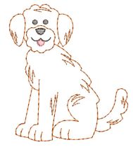 Top Dogs Vintage Stitch Machine Embroidery Designs by JuJu