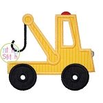 Tow Truck Applique | Machine Embroidery Designs by JuJu