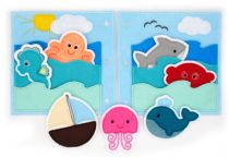 Busy Book Page Under The Sea Deluxe | Machine Embroidery Designs by JuJu