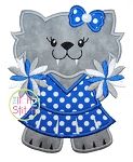 Wildcat Cheer Applique | Machine Embroidery Designs by JuJu