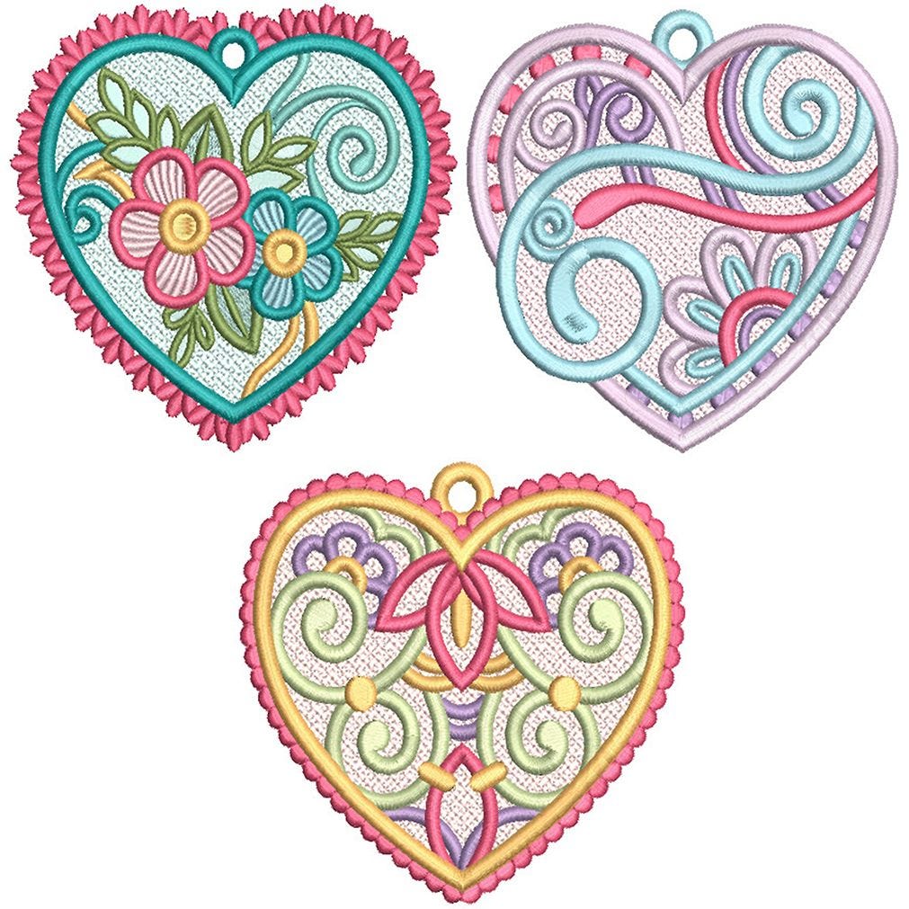 Free Standing Lace 4 | Machine Embroidery Designs by JuJu